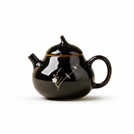 Black Pear shape Teapots Chinese tea set_Main