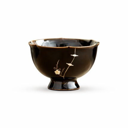 Black gold Plum blossom Teacups Chinese tea set_Main