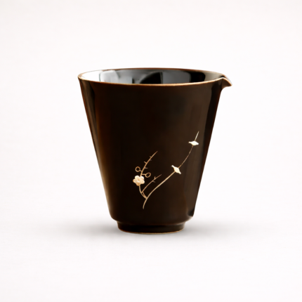 Black gold Tea Pitcher Chinese tea set_Ring02