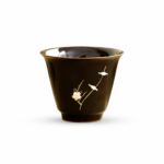 Black gold Teacups Chinese tea set_Main