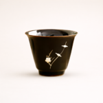 Black gold Teacups Chinese tea set_Ring01