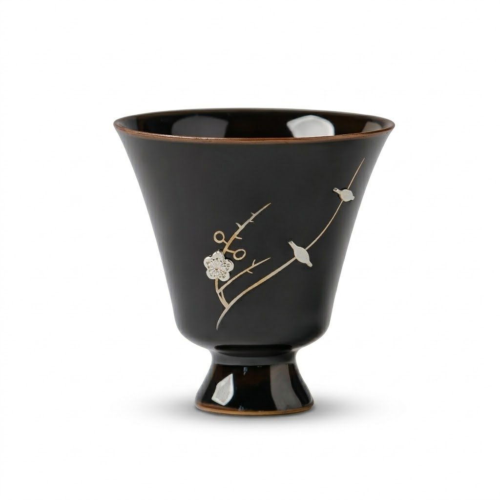 Black silver jewelry Teacups Chinese tea set_Main Black silver jewelry Teacups Chinese tea set_Main