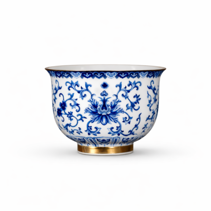 Blue and white porcelain Teacups Tea cup set_Main