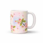 Cherry Blossom Relief Coffee cup Mugs Tea cup set_Main