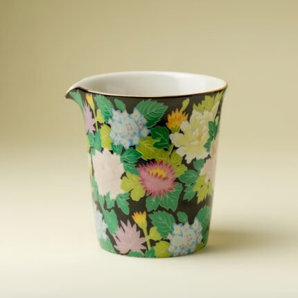 Colorful Flowers Fairness Cup Chinese tea set_Ring01