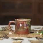 Colorful artwork Mugs Tea cup set_Ring02