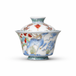 Deer art Gaiwan Chinese tea set_Main