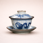 Dragon pattern Gaiwan Chinese tea set_Ring01
