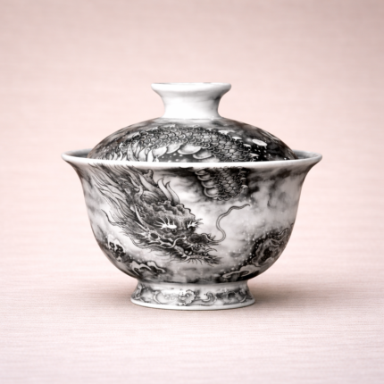 Flying dragon Gaiwan Tea cup set_Ring03