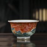 Flying dragon Teacups Tea cup set_Ring02