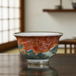 Flying dragon Teacups Tea cup set_Ring03