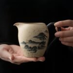 Hand Painted Fairness Cup Chinese tea set_Ring01