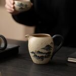 Hand Painted Fairness Cup Chinese tea set_Ring03