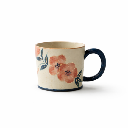 Flowers Coffee Cup Mug Tea cup set_Main