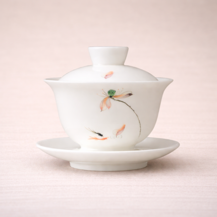 Hand-Painted Gaiwan Tea service set_Ring03