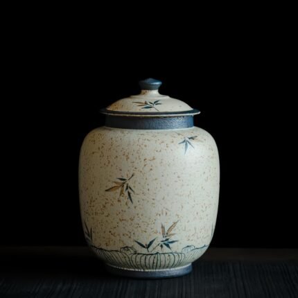 Loose Leaf Tea Tea leaves Jar_Ring01