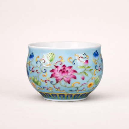 Lotus Teacups Tea cup set For Daily Tea_Ring02