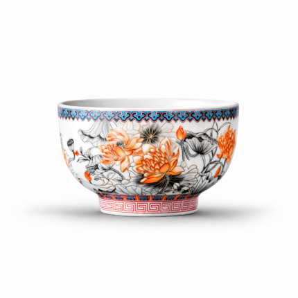 Lotus Teacups Tea service set For Daily Tea_Main