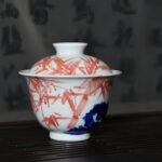 Lucky bamboo Gaiwan Tea service set_Ring01