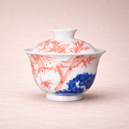 Lucky bamboo Gaiwan Tea service set_Ring03