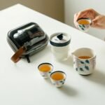 Outdoor Portable Tea Set Collections Chinese tea set_Ring01