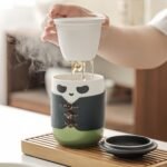 Panda Creative design Mugs Chinese tea set_Ring01