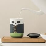Panda Creative design Mugs Chinese tea set_Ring03