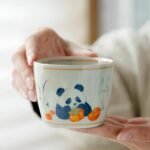 Panda Pattern Coffee cup Mugs Tea cup set_Ring03