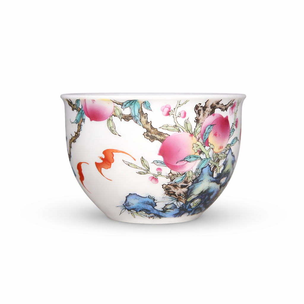 Peach Teacups Tea cup set For Daily Tea_Main Peach Teacups Tea cup set For Daily Tea_Main