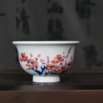 Plum blossom Teacups Tea service set_Ring02