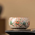 Retro Lotus design Teacups Chinese tea set_Ring02