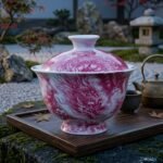 Ruby red Gaiwan Chinese tea set_Ring02