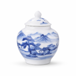 Tea leaves Jar Blue and White Porcelain Craftsmanship_Main
