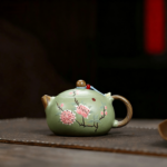 Yixing Teapot Peach Blossom Teapot Chinese tea set_Ring02