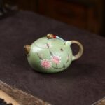 Yixing Teapot Peach Blossom Teapot Chinese tea set_Ring03